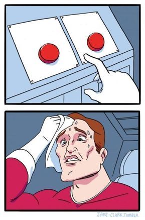 meme tocar boton